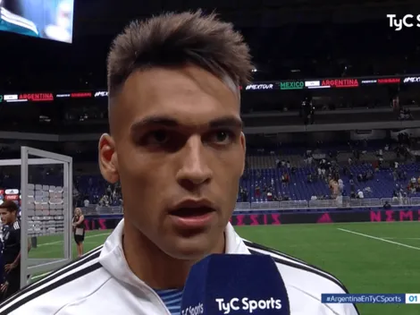 Lautaro Martínez después de su hat-trick: "Estoy muy emocionado"