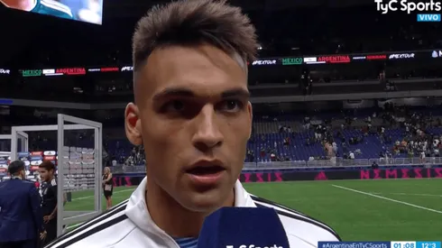 Lautaro Martínez después de su hat-trick: "Estoy muy emocionado"