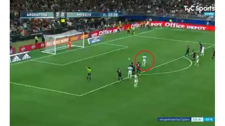 El gol de Leandro Paredes.