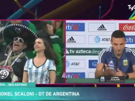 Scaloni se acordó de un periodista y le respondió: "Decía que Argentina no parecía un equipo"