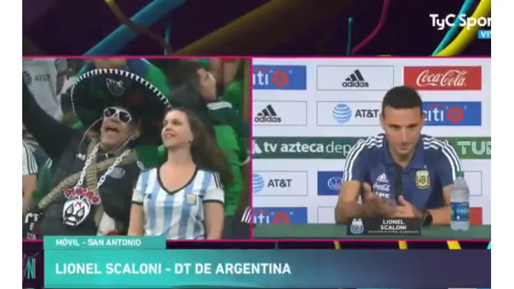 Scaloni se acordó de un periodista y le respondió: "Decía que Argentina no parecía un equipo"