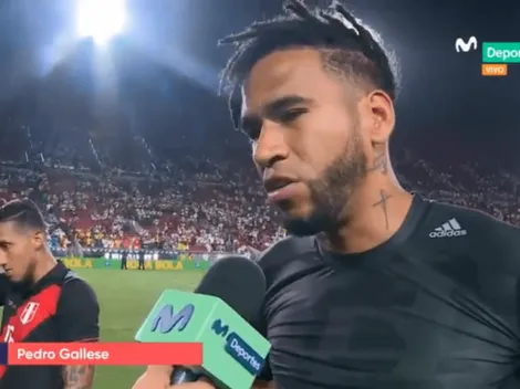 Pedro Gallese: "Hay que tomarlo con calma, no hay revancha"