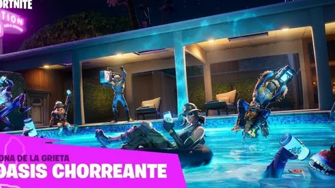Oasis Chorreante y Caserío Colesterol llegan a Fortnite en la actualización 10.30