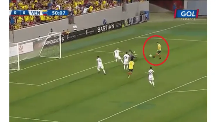 ¡Pero qué te pasa Borré! Segunda ocasión clara que pierde el de River