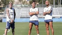 Más perdido que Wally: De Paul subió foto con Pereyra, pero etiquetó a otro compañero