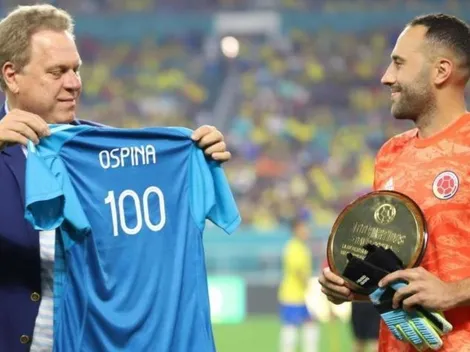 La primera mujer que usó la camiseta 100 de David Ospina, ¡y no fue su esposa!