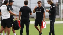 Gareca, Solano y Guillermo Barros Schelotto jugaron en Boca Juniors.