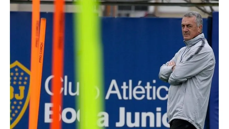 Gustavo Alfaro, entrenador de Boca.