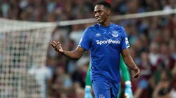 Yerry Mina, defensor del Everton de Inglaterra.