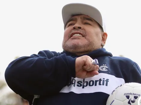 Maradona contó lo que sintió al salir por el túnel de la cancha de Gimnasia y lloramos todos
