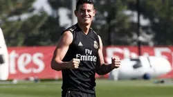 Enfocado al 100%: posteo en Instagram de James Rodríguez entrenando con el Real Madrid