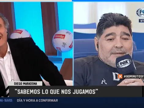 A Diego le preguntaron qué pasa si el VAR le anula un gol y tiró: "Se arma un quilombo para 49"