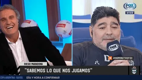 A Diego le preguntaron qué pasa si el VAR le anula un gol y tiró: "Se arma un quilombo para 49"