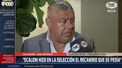 El Chiqui Tapia contó por qué oficializó a Scaloni como DT de Argentina