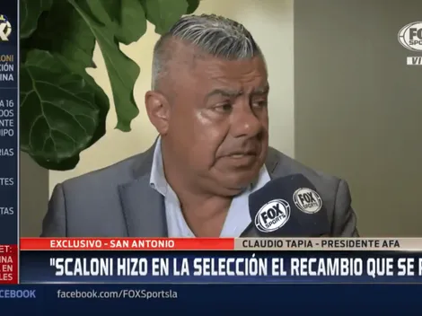 El Chiqui Tapia contó por qué oficializó a Scaloni como DT de Argentina