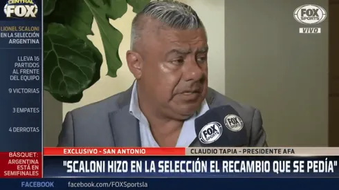 El Chiqui Tapia contó por qué oficializó a Scaloni como DT de Argentina