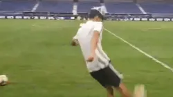 ¡Desde fuera de la cancha! El gol olímpico de Antuna