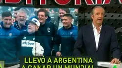 Confirmado: en El Chiringuito, Maradona es más que Messi