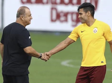 Radamel Falcao ya le metió presión al entrenador del Galatasaray