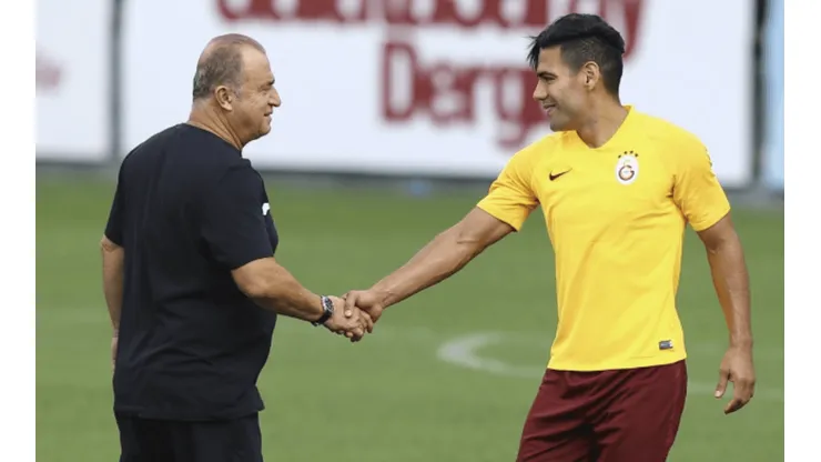 Radamel Falcao ya le metió presión al entrenador del Galatasaray