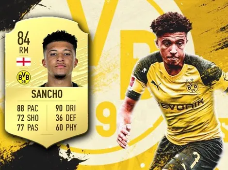 A Sancho no le gustó su valoración en el FIFA 20 ¡y se peleó con EA Sports!
