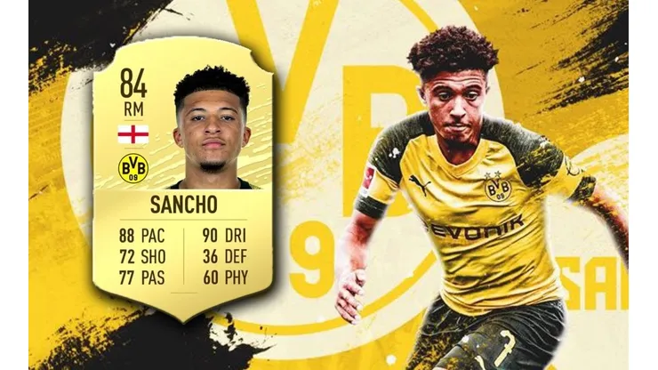 A Sancho no le gustó su valoración en el FIFA 20 ¡y se peleó con EA Sports!