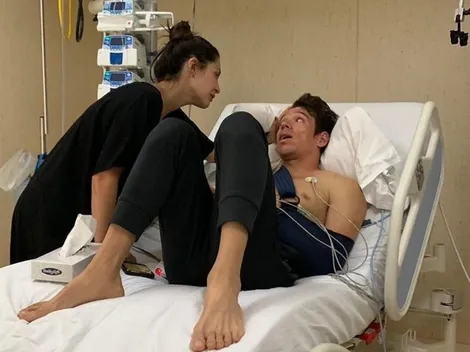 Desde el hospital (y todo magullado), 'Rigo' botó la perla: "Estoy vivo de chimba"