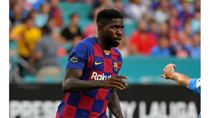 Umtiti volvió antes de tiempo de la Fecha FIFA con malas noticias para el Barcelona