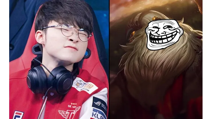 ¡Faker humillado en Stream! Un Bardo baiteó al mejor jugador del mundo y todo su equipo