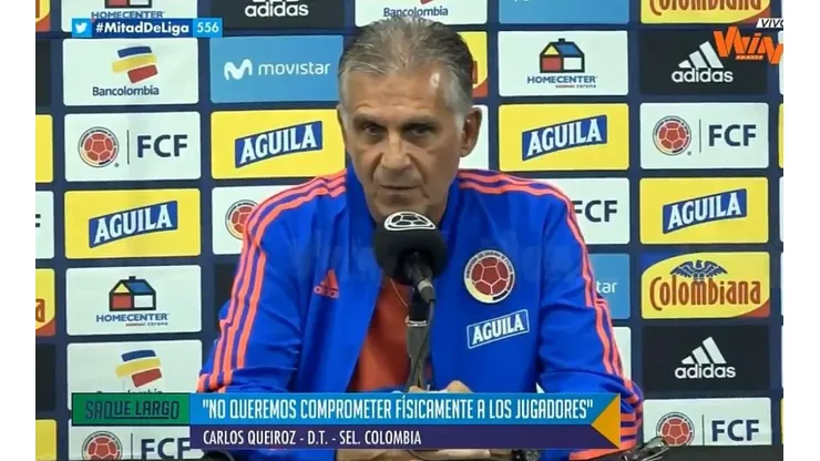 "Queremos que los próximos amistosos sean en Europa", dice Carlos Queiroz
