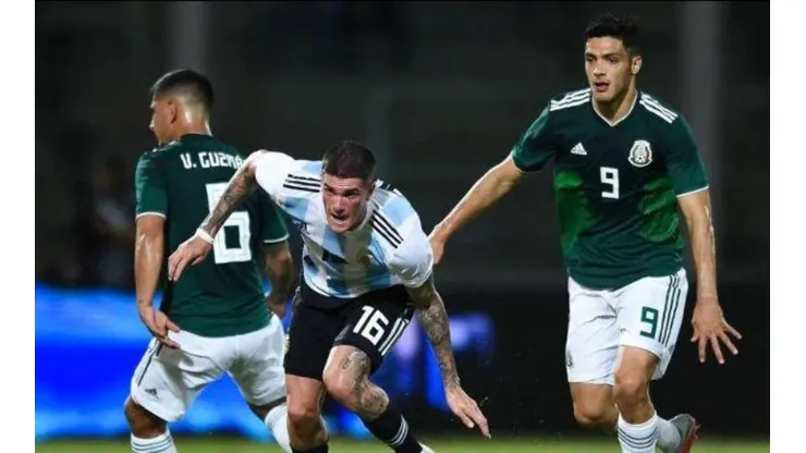 Argentina vs. México por un partido amistoso de la fecha FIFA.