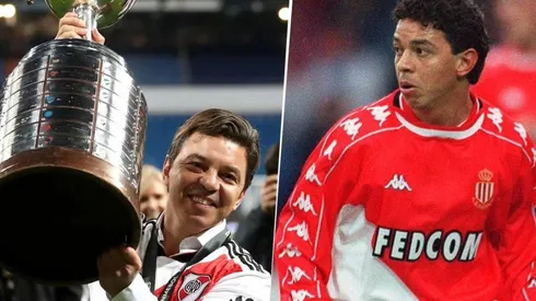 El Monaco saludo a Gallardo en el aniversario de la obtención de la Copa Libertadores