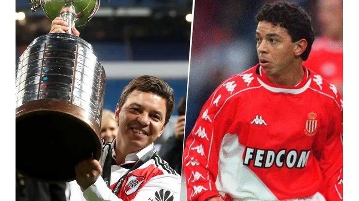 El Monaco saludo a Gallardo en el aniversario de la obtención de la Copa Libertadores