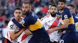 Palabra autorizada: jugó en los dos, pero aseguró que "hoy River está un escalón por encima de Boca"