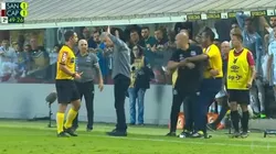 Duro cruce protagonizado por Jorge Sampaoli.