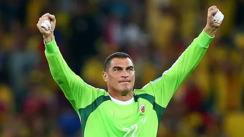 Faryd Mondragón, actual comentarista de fútbol.