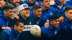 Maradona, alucinado con los hinchas de Gimnasia: "No se puede describir con palabras"
