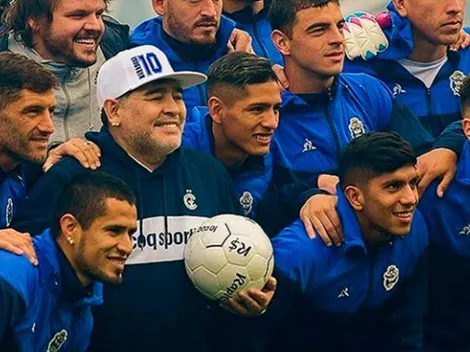 Maradona, alucinado con los hinchas de Gimnasia: "No se puede describir con palabras"