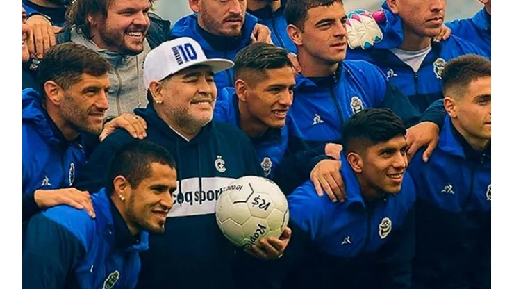 Maradona, alucinado con los hinchas de Gimnasia: "No se puede describir con palabras"