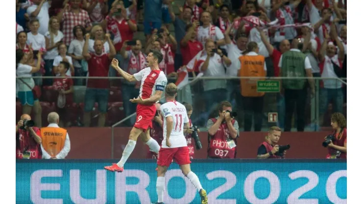 Polonia vs. Austria por las Eliminatorias de la Eurocopa.
