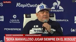 Lo amamos: la respuesta de Maradona cuando le preguntaron por el parecido entre Spinelli y Caniggia