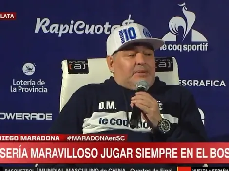Lo amamos: la respuesta de Maradona cuando le preguntaron por el parecido entre Spinelli y Caniggia