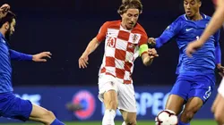 Azerbaiyán vs. Croacia por las Eliminatorias de la Eurocopa.