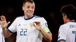 Rusia vs. Kazajistán por las Eliminatorias de la Eurocopa.