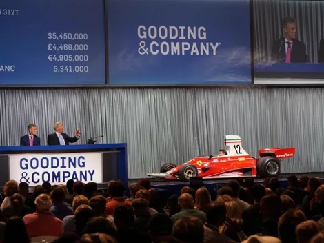 Se subastó la Ferrari de Niki Lauda por más de 5 millones de dólares