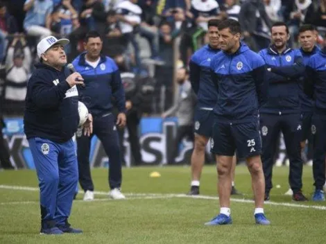 La primera promesa de Maradona a los hinchas de Gimnasia de La Plata