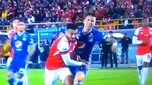 Barreto siembra la duda: ¿era o no era penal para Millonarios?