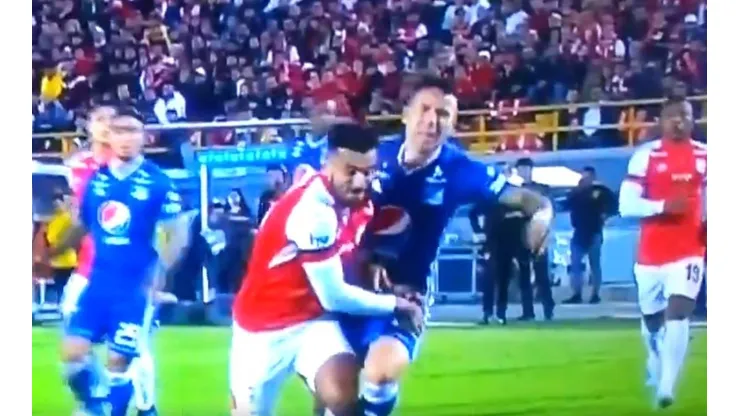 Barreto siembra la duda: ¿era o no era penal para Millonarios?
