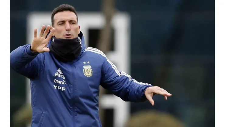 Más problemas para Scaloni: apuntaba a ser titular vs. México, pero entrenó de manera diferenciada