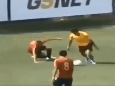 Falcao ya demuestra su calidad en Galatasaray: marcó un golazo en la práctica